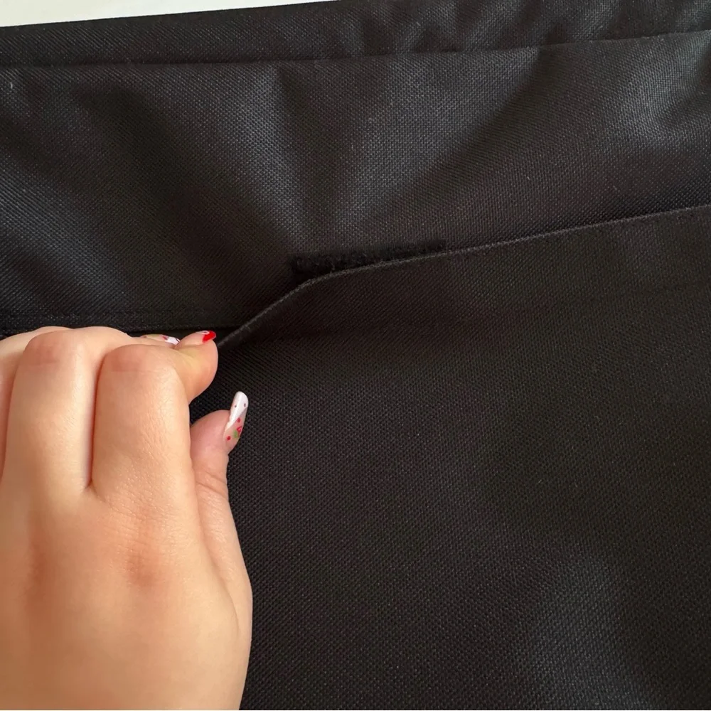 Classic Black Laptop Messenger Bag